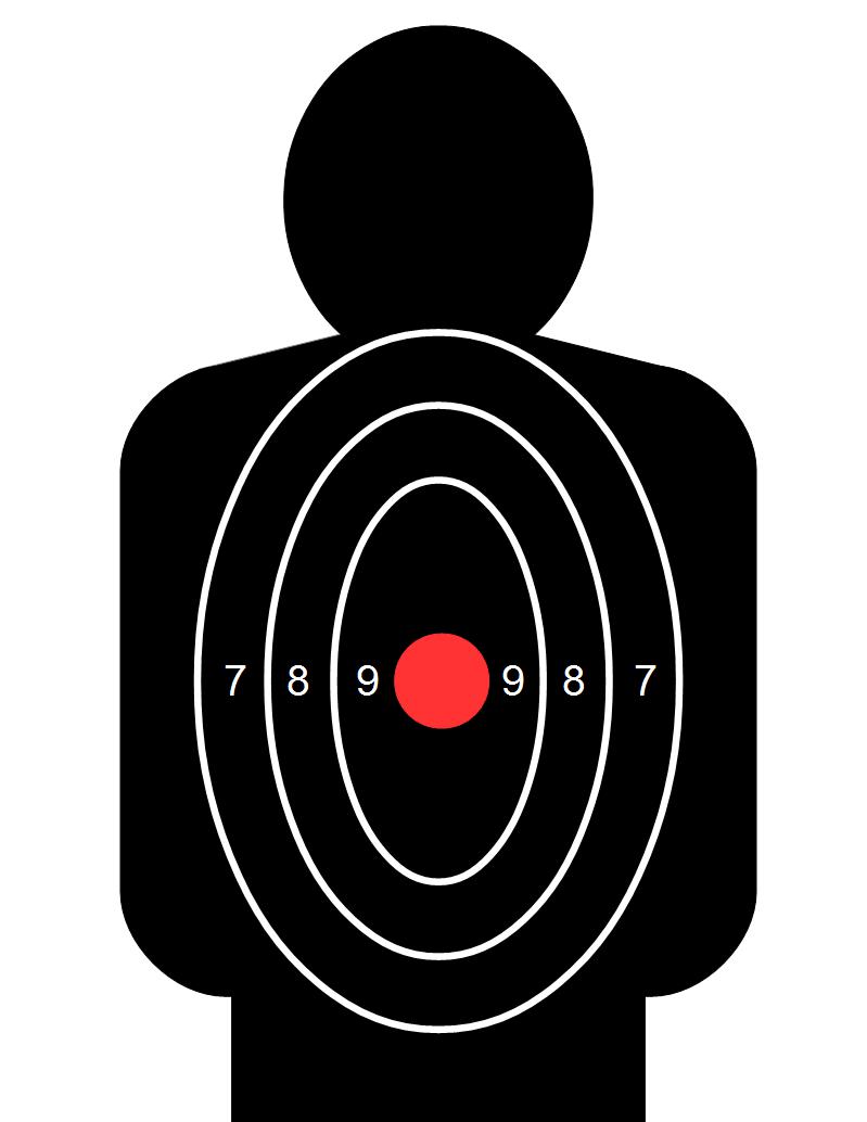 printable targets ccw classes net