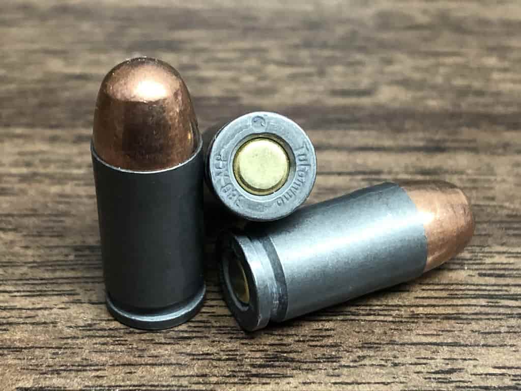 Centerfire 9mm bullets
