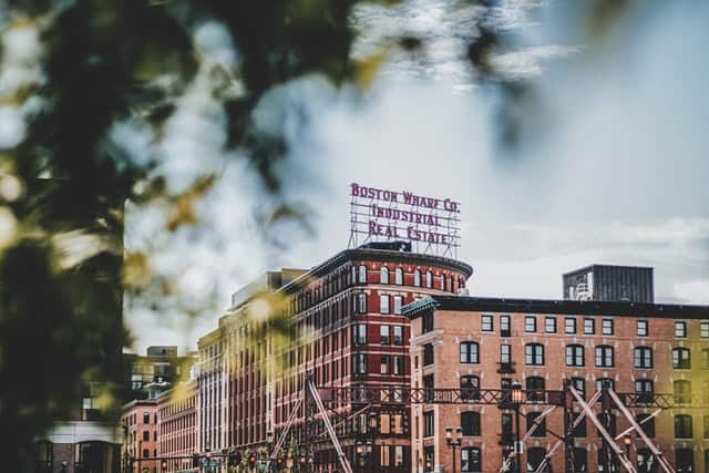 Buildings in the city of Boston